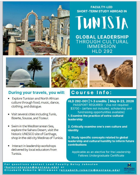 Travel to Tunisia in May 2026